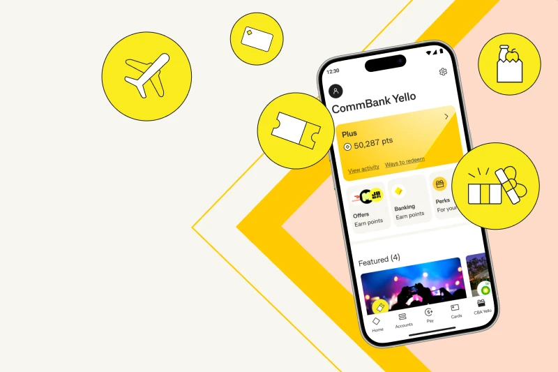 CommBank iOS App imagery
