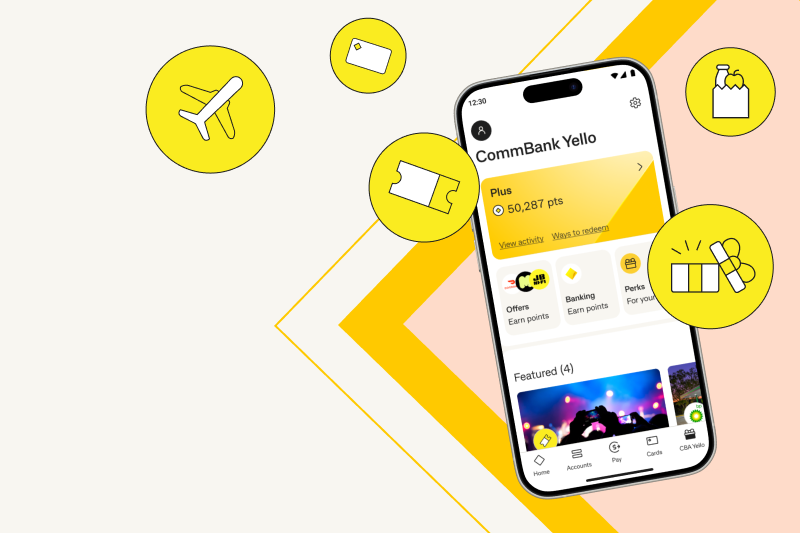CommBank iOS App imagery