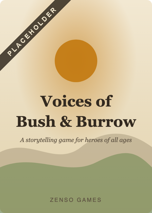 Voices of Bush & Burrow imagery